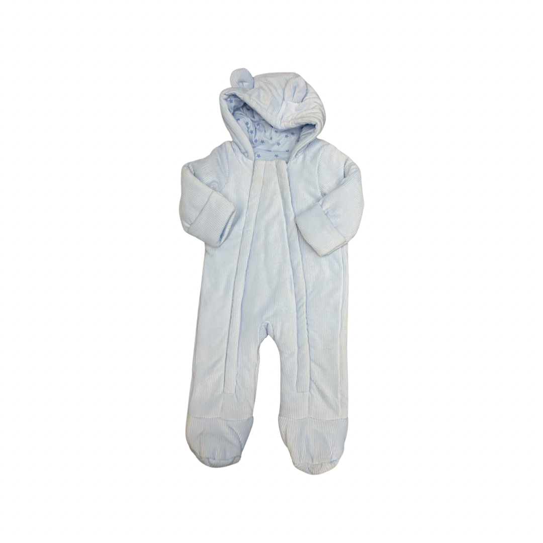 Matalan Ribbed Fleecy Snow Suit 3-6 months/ – Reborn Rags