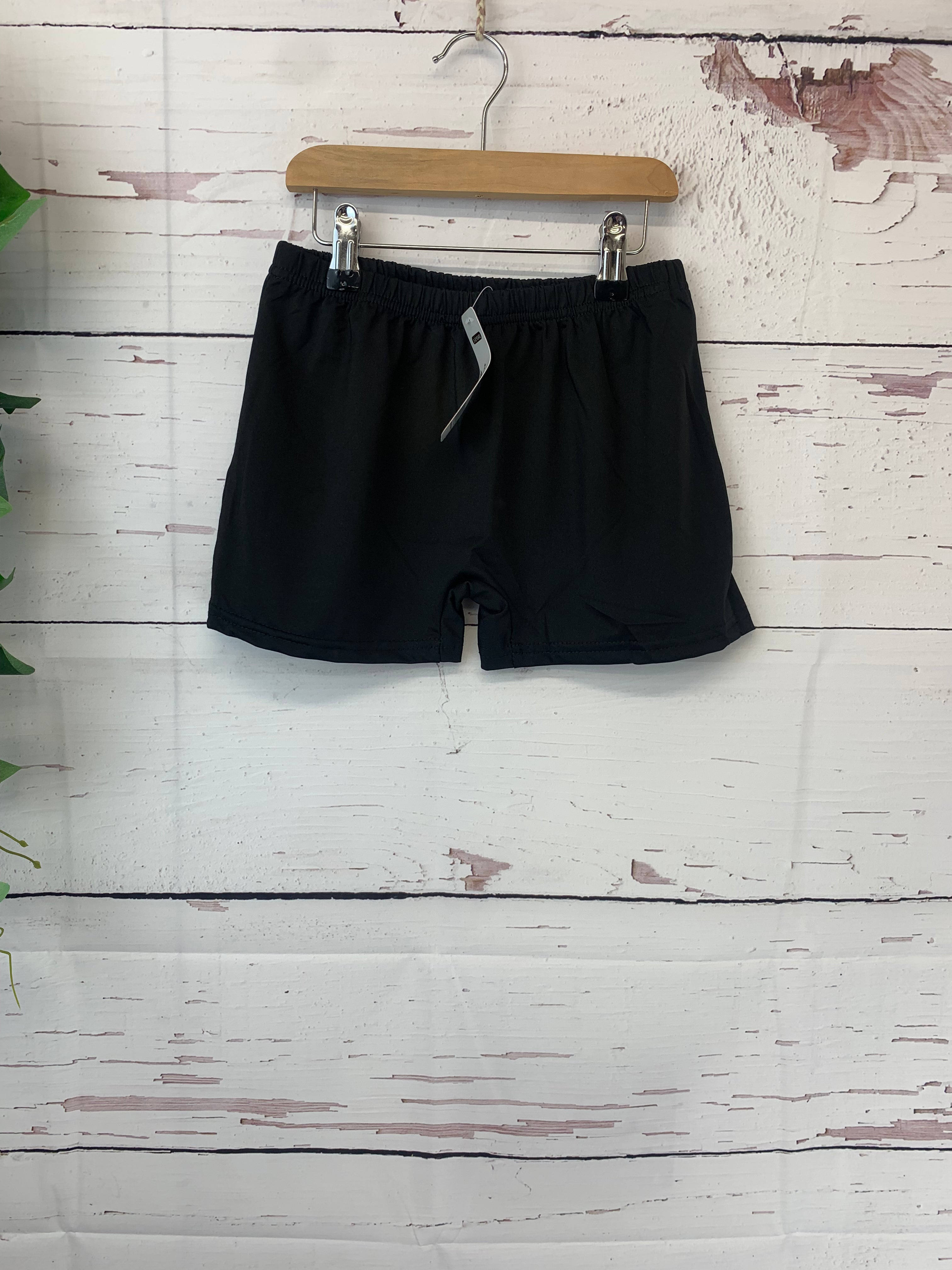 Crazy Chick Black Hot Pants 11-12 Years/152cm BNWT