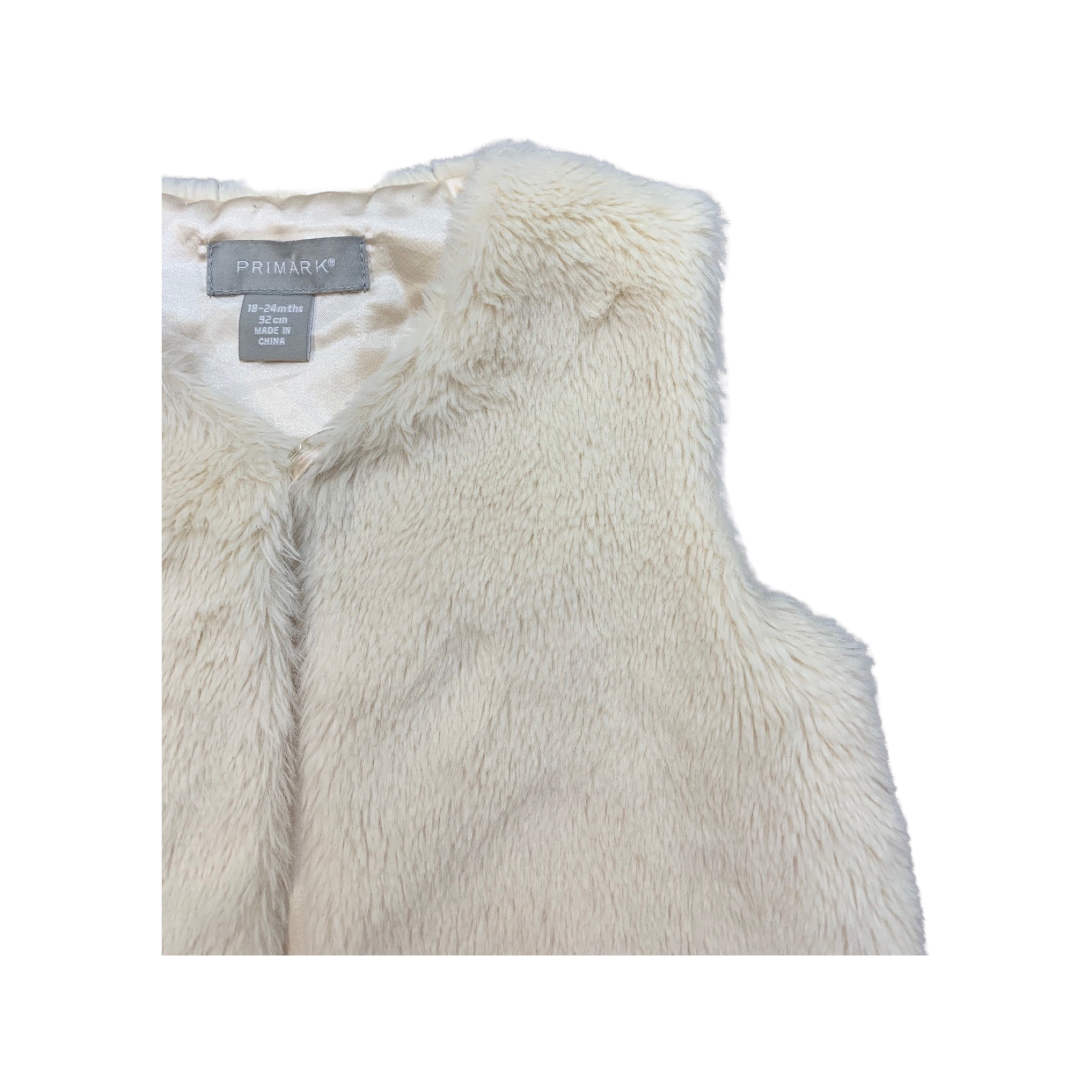 Faux fur sales gilet primark